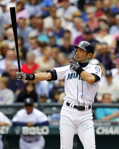 8x10 Photo ICHIRO SUZUKI Seattle Mariners All-Star MVP HOF - Picture 1 of 1