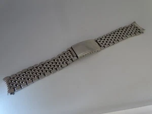 Omega Armband Beads of Rice Edelstahl, Enden 11, 18 mm Original - Bild 1 von 8