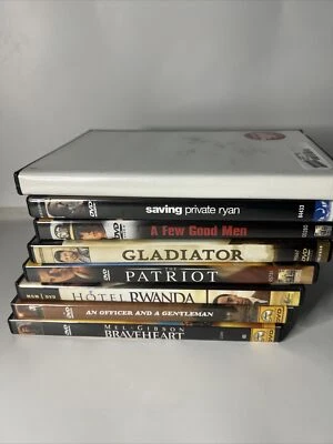 Lot of 8 War And Battle Dvd  Please Read Description Foto 1 de 4