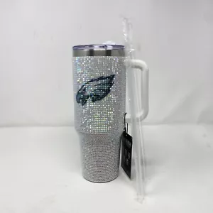 NFL Philadelphia Eagles Bling Colossal Tumbler Rhinestones 46oz - Picture 1 of 7
