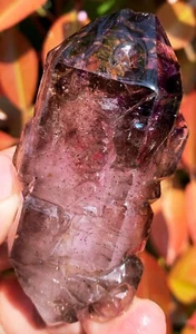 ¡100 g de diamante! Cristal de cuarzo amatista pelo esquelético Super Seven Zimbabwe ip1806 - Imagen 1 de 14