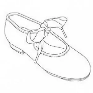 Scarpe Vintage Capezio 400 Adulto 6M (Adatte 5,5) Nastro Bianco Cravatta Tap - Senza Rubinetti - Foto 1 di 1