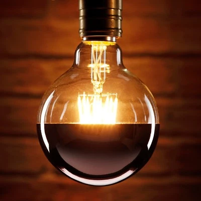 Auraglow Mysa LED Light Bulb Vintage Filament Effect with Copper Coating - B22 - Image 1 of 2