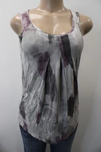 Daisy Fuentes Womens Multicolor Tie Dye Sleeveless Top Scoop Neck Size Small - Picture 1 of 7