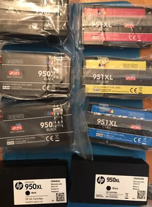HP 950XL/951 Tintenpatrone Schwarz/Cyan/Magenta/Gelb Posten LESEN - Bild 1 von 9