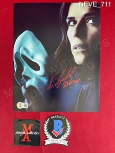 Neve Campbell autographed signed Scream 8x10 photo Beckett COA Sidney Prescott - Picture 1 of 8