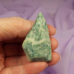 Rare smoothed flat piece Mariposite crystal 15.0g SN25625 - Picture 1 of 4