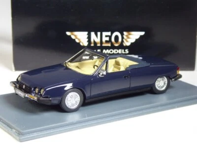 (KI-09-30) Neo Scale Models Citroen CX Orphée Cabriolet dunkelblau 1:43 in OVP - Bild 1 von 2