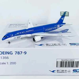 SQ Wings 1/200 Xiamen Airlines B787-9 B-1356 model "In Support of the UN" - Picture 1 of 4