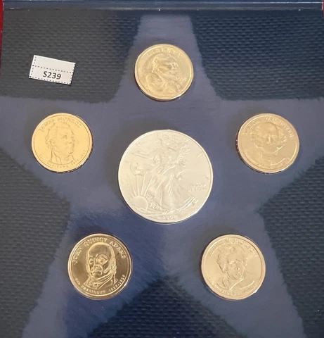2008 US Mint Annual Uncirculated Dollar Coin Set in OGP with COA. S239 Cover