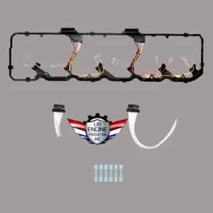 Kit de junta de cubierta de válvula turbo diésel Cummins 132037 con arneses de inyector - Imagen 1 de 1