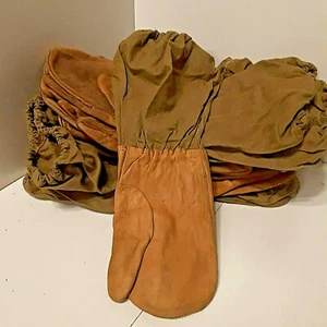 WW2 1945 Canadian forces winter Gloves [issued] - Imagen 1 de 4