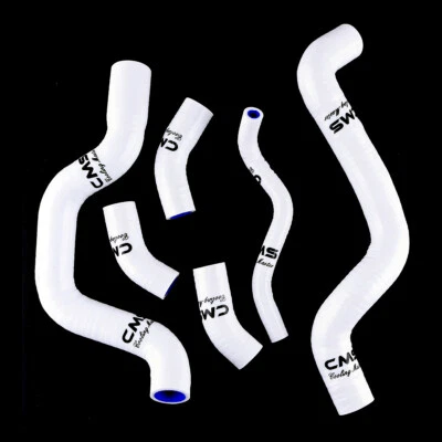 Silicone White Radiator Coolant Hose For 2003-2022 Suzuki SV650 SV650S SV650A Foto 1 de 4