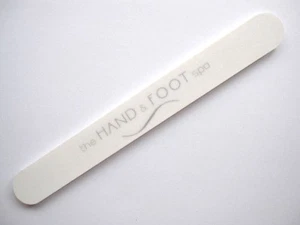 THE HAND & FOOT SPA LONDON "MYLAR" 180/400 Grit CUSHIONED EMERY BOARDS - 50 PACK - Picture 1 of 10