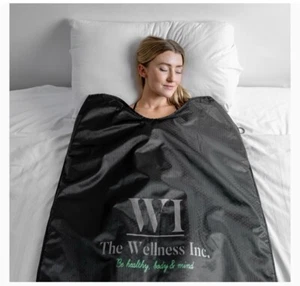 Infrared Sauna Blanket for Therapeutic Detox & Inflammation Relief / Luxury Wrap - Picture 1 of 4