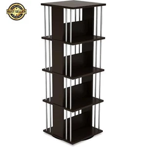 9 Shelf CD DVD Rack Storage Organizer Media Cabinet Tower Multimedia Holder - Picture 1 of 6