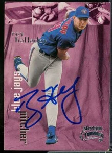 Roy Halladay In Person Autograph Card 1999 SkyBox Thunder #253 - Picture 1 of 2
