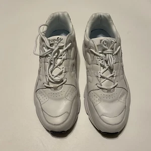 Propet Mens 12 W (D) Stability Walker Sneakers M2034 White Leather Walking Shoes - Picture 1 of 11