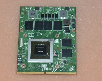 NVIDIA GeForce GTX 770M 3GB GDDR5 Video Graphics Card for Dell Alienware Laptop - Image 1 of 3