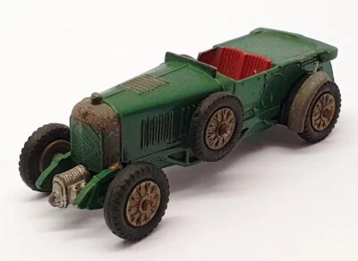 Matchbox Models Of Yeasteryear 8cm Long SM140 - 1929 Bentley 4.5L - Green - Bild 1 von 4