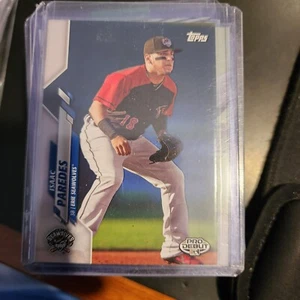 2020 TOPPS PRO DEBUT PD-117 ISAAC PAREDES RC - CHICAGO CUBS - Picture 1 of 4
