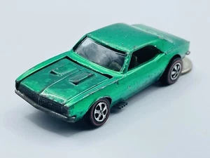Camaro personalizado Hot Wheels Redline verde/verde interior ¡NBR EE. UU.! ¡Súper RARO! ¡En muy buen estado! - Imagen 1 de 8