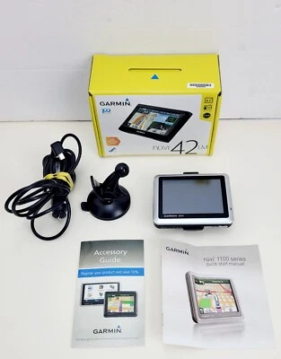 Garmin Nuvi 42LM 4.3-inch Touchscreen Portable Vehicle GPS With Lifetime Maps - Image 1 of 4