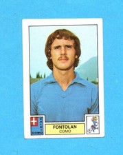 PANINI CALCIATORI 1975-76-Figurina n.87- FONTOLAN -COMO -Recuperata