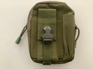 Allzweckgürteltasche in hell khaki - Multifach wie abgebildet 7 x 6 Zoll - Bild 1 von 5