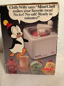 Salton Mini Chill Frozen Dessert Maker Manual Hand-Crank Non Electric. Single. - Picture 1 of 7
