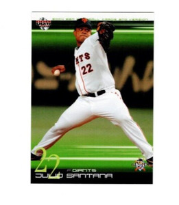 Julio Santana, TEX-TB-MTL-DET-Yomiuri Giants-MIL-PHI, BBM Card #696 (2004)
