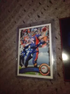 Tim Tebow Autograph Topps Rookie Card With COA - Picture 1 of 7