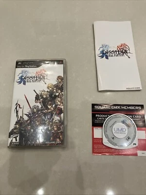 Dissidia Final Fantasy Sony PSP Completo CIB con Manual y Tarjeta Reg PROBADO Foto 1 de 4