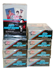 (8) Lot Pro Set Petty Family Racing Sealed Box of 8 Sets Per Box (56) 50 Card - Picture 1 of 2