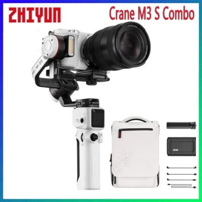 ZHIYUN Crane M3S M3 S Combo 3-Axis Gimbal Stabilizer for Mirrorless Cameras DSLR - Image 1 of 4