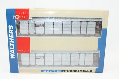 Walthers HO Scale NS Norfolk Southern Thrall 89' Tri-Level Auto Carrier Car Set - Image 1 of 4