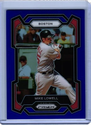 2024 Panini Prizm #293 Mike Lowell Blue Prizm /199 Red Sox - Image 1 of 2