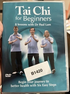 Tai Chi For Beginners DVD 8 Lessons with Dr. Paul Lam Step-by-Step Class - Picture 1 of 2