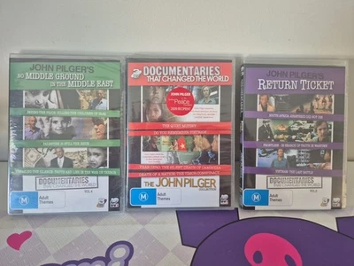 Documents That Changed The World Lot Of 3 Dvds, John Pilger - Image 1 of 4