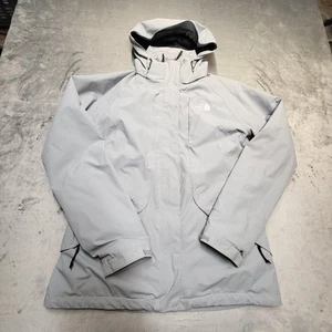 The North Face Jacke Damen mittelgrau DryVent 3-in-1 Triclimate Kapuze Fleece - Bild 1 von 15