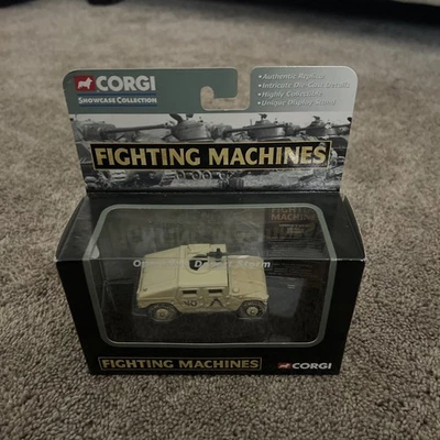 CORGI  FIGHTING MACHINE  HUMMER Y - US ARMY - Operation Desert Storm - CS90087 - Image 1 of 3
