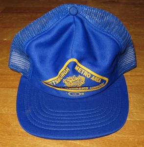 Vintage PITTSBURGH METRO AREA Postal Workers Union (Adjustable Snap Back) Cap - Picture 1 of 4