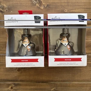 2 Hallmark Disney Nightmare Before Christmas Ornament Mayor - Bild 1 von 2