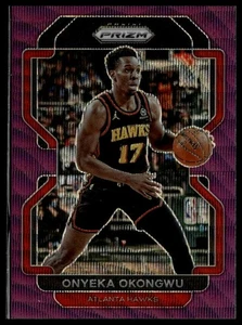 2021-22 Panini Prizm #75 Onyeka Okongwu Purple Wave - Imagen 1 de 2