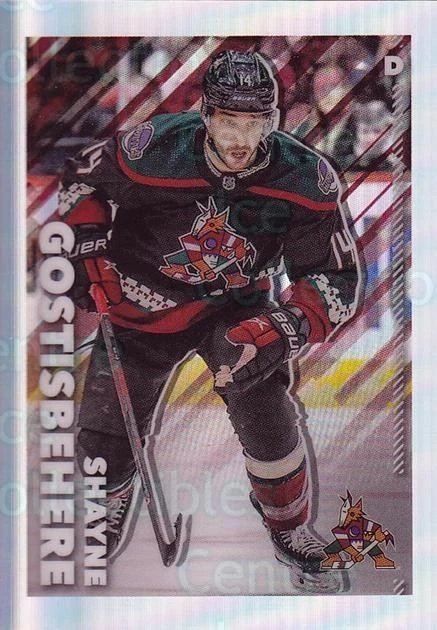 2022-23 Topps Chrome Stickers Refractor #26 Shayne Gostisbehere - Image 1 of 1