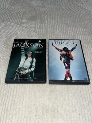Michael Jackson - This is It & Life of A Superstar DVD lot | Biography - Image 1 of 3