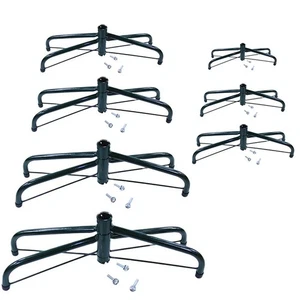 Folding Christmas Tree Iron Tripod, Christmas Tree Metal Base Bracket Decoration - Picture 1 of 49