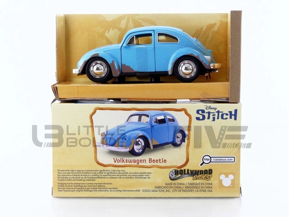 JADA TOYS 1/32 - VOLKSWAGEN BEETLE STITCH - 1963 33252BL - Photo 1/1