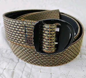 Bison Designs Money Belt Western Woven Striped Nylon Size Large Travel Hidden  - Picture 1 of 14