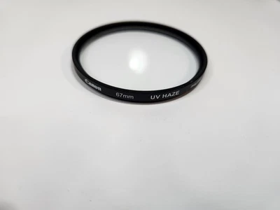 Canon 67mm UV Haze filter  made in Philippines - OEM Genuine - Image 1 of 4